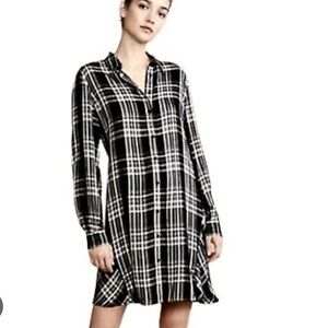 AnnTaylor LOFT Lou and Grey plaid dress size xs